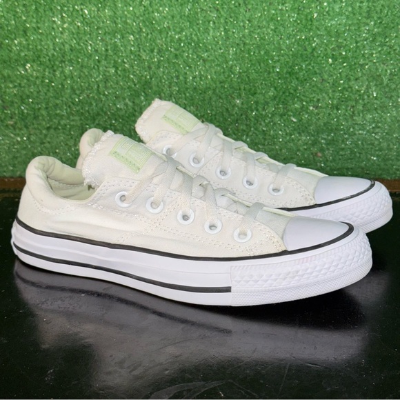Converse Chuck Taylor All Star Madison Ox White Pistachio Green 551520F Women 6 - Picture 1 of 6
